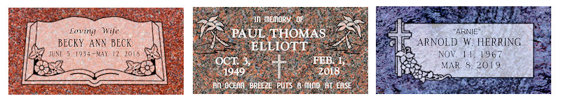 Flush Granite Markers